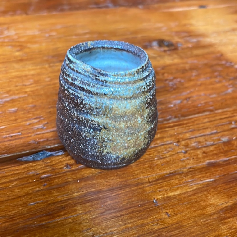🪴 Mini Soda Fired Bud Vase Handmade